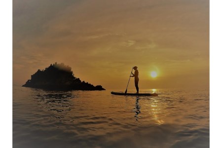 SUP体験 ペアーチケット 1組2名様（180分）海 自然 写真撮影 思い出 初心者 アクティビティ マリンスポーツ ku017-002-r