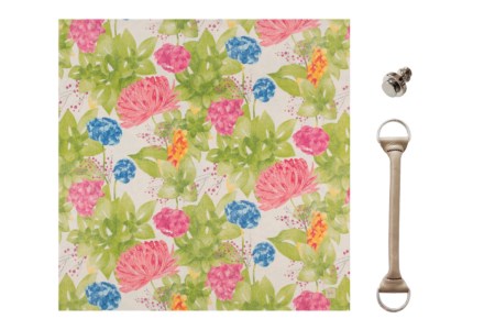 ウオーク社 ふろしきハンドセットシビラ綿麻 風呂敷 ふろしきバッグ バッグ ハンドル 持ち手 取っ手 シビラ おしゃれ 可愛い かわいい 花柄 ギフト プレゼント 送料無料 広島県 呉市 ku079-034-r