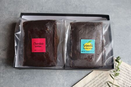 瀬戸内チョコテリーヌ ギフト セット 濃厚 チョコ 八朔マーマレード入り ショコラ お菓子 スイーツ おやつ 贈り物 ギフト プレゼント お取り寄せ 2本セット ご当地 おうち時間 送料無料 広島県 呉市 ku100-001-r