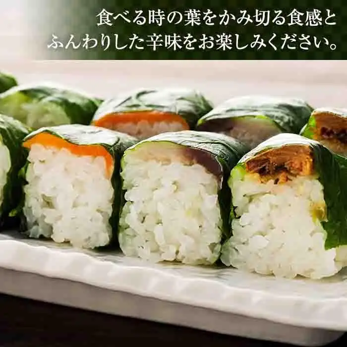 紀州有田川しみずの名産　わさびすし　5個お試し詰合せ