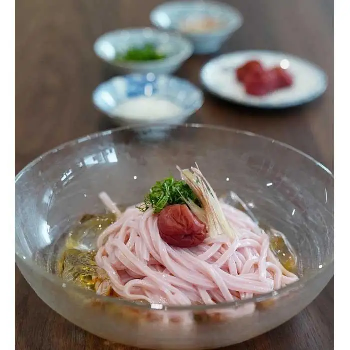 紀州南高梅肉使用　丸ざる梅うどん5食セット