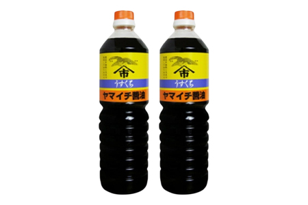 醤油 ヤマイチ醤油 うすくち醤油 1L 2本 [高畠町観光協会 山形県 高畠町 tk06ays670028]