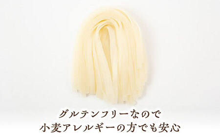 麺 グルテンフリーの白米麺と日本海のあごだし麺つゆセット（6食） [AIBM003]