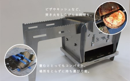 アイアンオーブンミニタイプ　ironoven　焚き火台【AG-002】