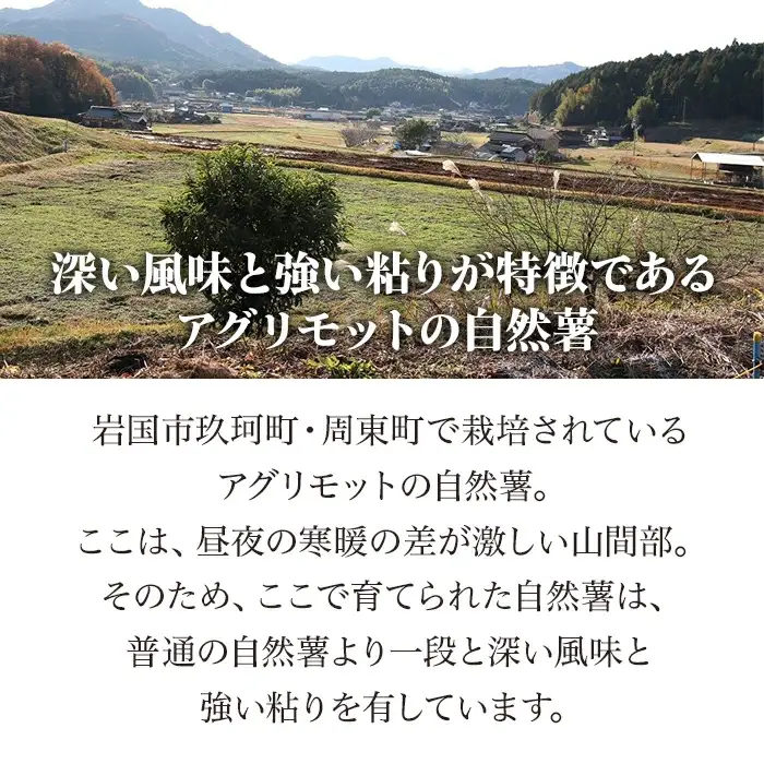 Agrimottoの「自然薯」１kg