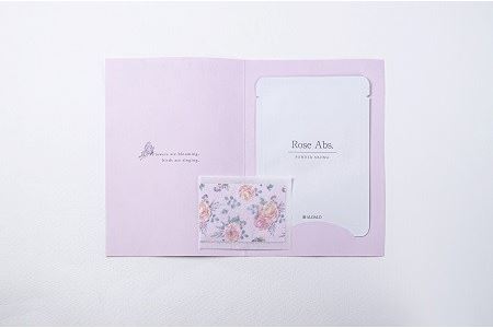 アロマレター「Florio フロリオ」と薔薇のアロマシート2種のセット