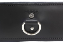SOMES　Reiz　ドレッサージュ革腹帯（70cm）（ブラック） [北海道 砂川市 012260011]