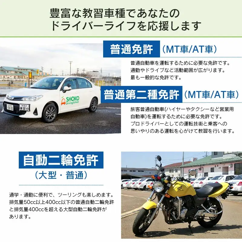 庄交学園自動車教習所　運転免許講習割引チケット