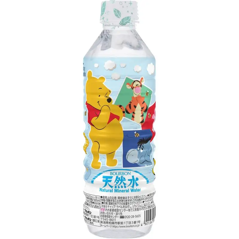 くまのプーさん天然水　500ml×24本　ディズニーキャラクター