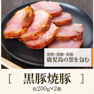 【A02048】黒豚焼豚(2個)＆黒豚餃子(12個×5P)セット！ 鹿児島 国産 九州産 黒豚 豚肉 お肉 餃子 ギョーザ ぎょうざ 角煮 焼豚 叉焼 チャーシュー おかず 惣菜【和田養豚】