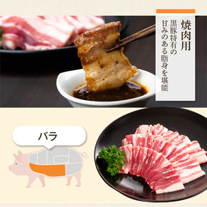 【B02075】特選黒豚焼肉とんかつセット(計約1.8kg)  黒豚バラ(焼肉用)、黒豚ロース(トンカツ用)、黒豚モモスライス、黒豚餃子のセット！ 鹿児島 国産 九州産 黒豚 豚肉 お肉 バラ ロース モモ スライス 餃子 ぎょうざ 焼肉 しゃぶしゃぶ【和田養豚】