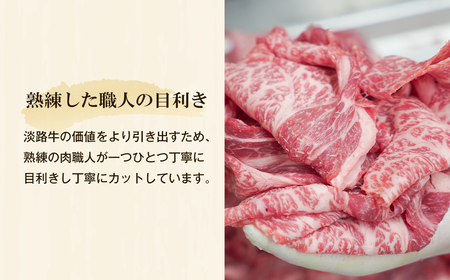 【12ヶ月コース】淡路牛切り落とし1.2Kg（300g×4パック）定期便　　[切落し 切り落し きりおとし 国産 牛肉]