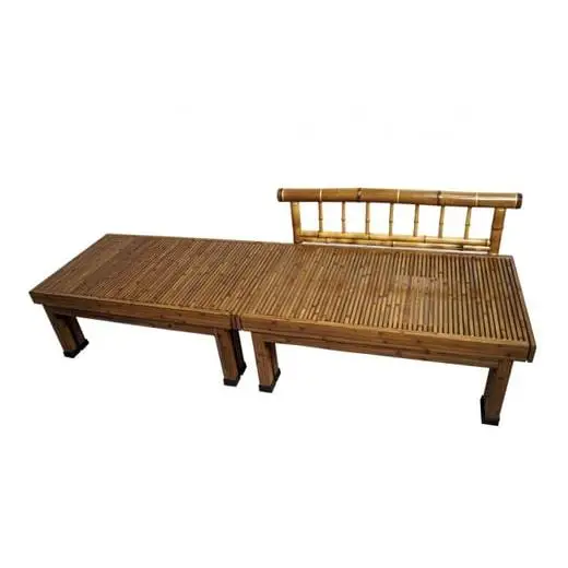 竹家具専門店【梅里竹芸】ベンチベッド＜19-8a＞