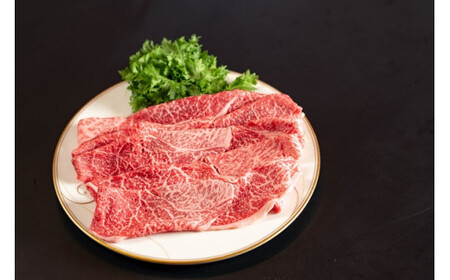 肉 常陸牛すきやき用霜降りもも540g＜木箱入り・特製タレ付き＞ 肉のイイジマ（DU-69）