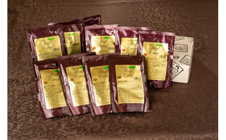 カレー レトルト 10個入り イイジマ和牛カレー 10個入り 化粧箱 国産牛 黒毛和牛 父の日 お取り寄せ お祝い 内祝い 出産 結婚 快気祝いプレゼント 誕生日 ギフト対応  茨城県 水戸市 肉のイイジマ（DU-81）