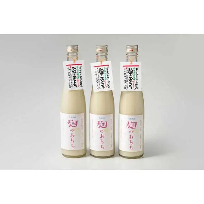 佐渡発酵　佐渡の甘酒　麹のおちち飲むタイプ3本