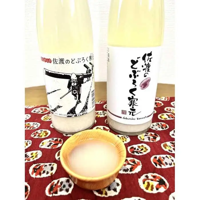佐渡発酵　佐渡のどぶろく・濁酒4種類詰合せ