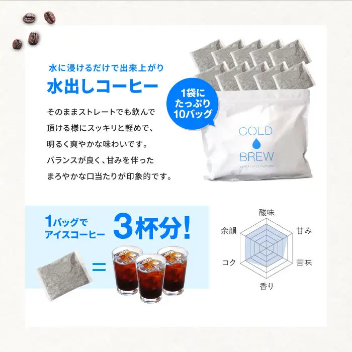 水出し　アイスコーヒー　30バッグ　淡路島　ドリップバッグ　セット