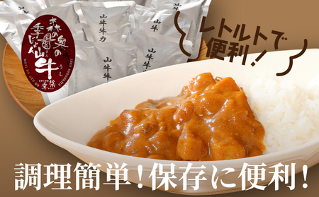 「山牛」のオリジナルカレー10パックセット  K16_0012_1