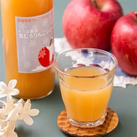 ありま農園　雪むろりんごジュース　720ml×3本_飲料・ドリンク りんごジュース 果汁飲料 林檎ジュース アップルジュース リンゴジュース_【1395647】
