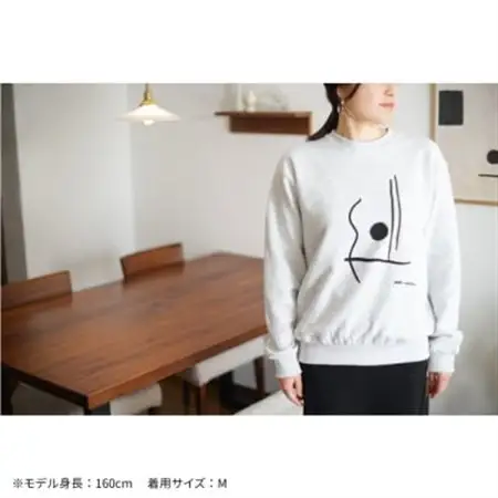 ギターストラップ専門店708worksのオリジナルスウェット【グレー:Mサイズ】【1395218】