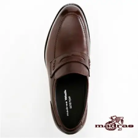 madras Walk(マドラスウォーク)の紳士靴 ダークブラウン 26.5cm MW5907【1394396】