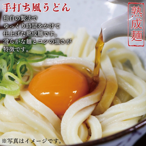 【麺のスナオシ】リピーター続出！手打風うどん・田舎そばセット8kg（乾麺）（BY-3）