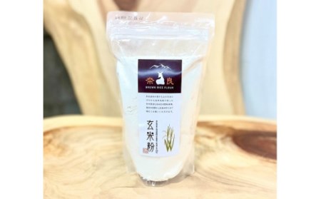玄米（コシヒカリ）1kgと玄米粉300gのセット お米 ごはん コシヒカリ U-48
