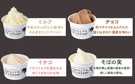 北海道 お菓子 スイーツ 放牧牛 アイスクリーム 4種6個 セット アイス