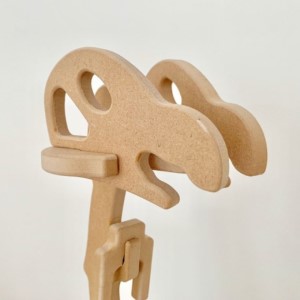 手作り恐竜 ブラキオサウルス タイプ Sサイズ[ 恐竜 パズル 知育 キッズ 子供 おもちゃ 玩具 ] 立体パズル 組み立て 恐竜のほねほねパズル 工具不要 安全を考えて作られた 手作りの恐竜 