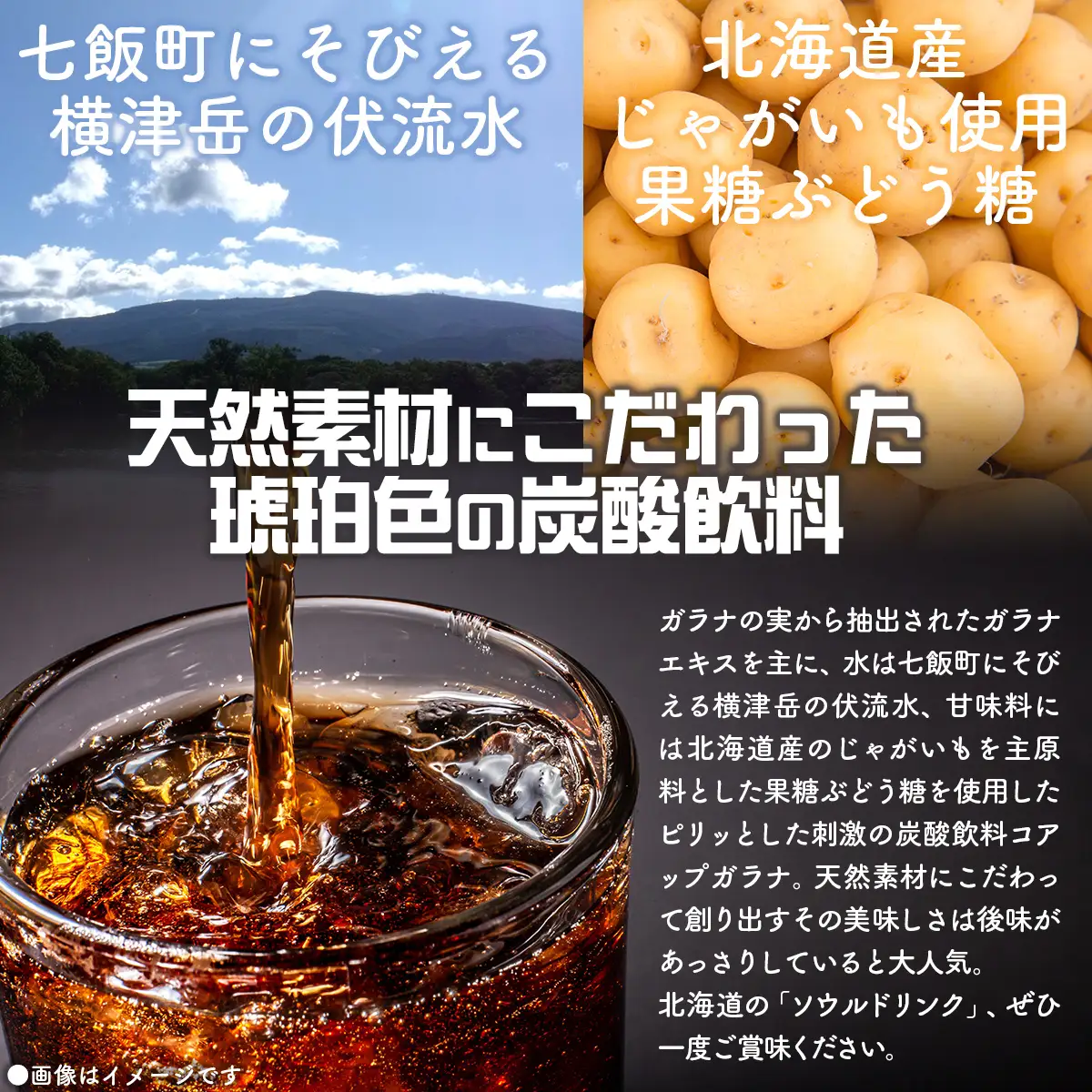 コアップガラナ24本セット（500mlペットボトル） NAQ003