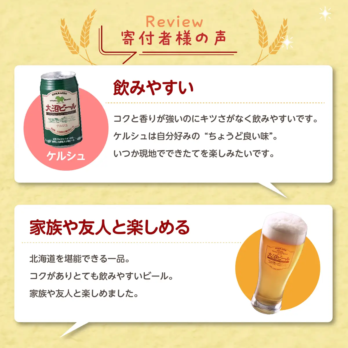 【金賞受賞】大沼ビール350ml 24缶入飲み比べセット （ｹﾙｼｭ6缶・ｱﾙﾄ6缶・IPA6缶・ｽﾀｳﾄ6缶） NAH007