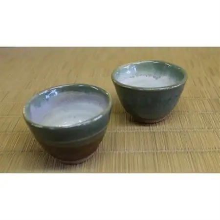 越中三助焼(とっくり、ぐい呑みセット)_雑貨・日用品 グラス・カップ 食器   雑貨・日用品  食器   装飾品・工芸品  陶器・漆器 _【1206862】