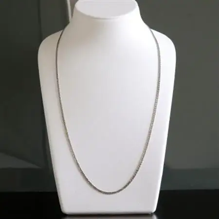 純プラチナ喜平12面カットネックレス60cm【幅2.3mm・厚さ0.8mm】【配送不可地域：沖縄県】【1317650】