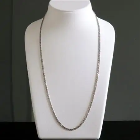 純プラチナ喜平12面カットネックレス60cm【幅3.0mm・厚さ1.1mm】【配送不可地域：沖縄県】【1317669】