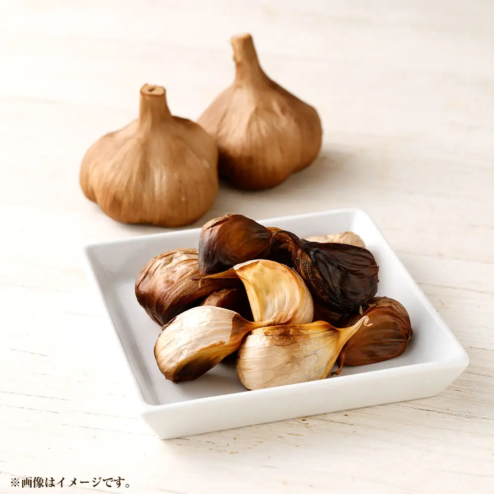 日本システム 【青森県産】 熟成 黒にんにく バラ 1kg セット （ 500g × 2パック ） 大蒜 独自製法 長期熟成 青森県 八戸市