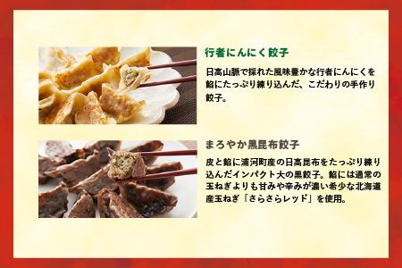 ラーメンまさご自慢の「浦河餃子」定期便(全5回)[04-1236]