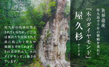 屋久杉 高級 一膳 箸 男性用（ 23cm ） K042-009_2