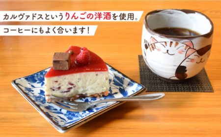 【6回定期便】クランベリー チーズケーキ 直径15cm[OAD008] ケーキ