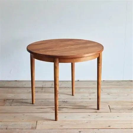 Karl Dining Round 84 Table ダークブラウン色【SWOF】_雑貨・日用品 机・テーブル 家具・インテリア _【1392586】