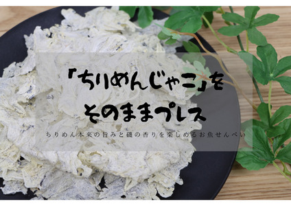 (10035)お魚せんべい ちりめん カルシウム 5袋セット 長門市
