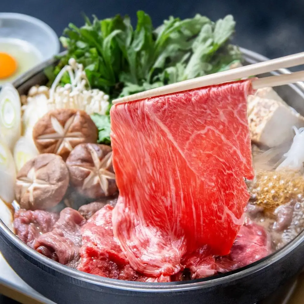 黒毛和牛『都萬牛』ローススライス300g すき焼き しゃぶしゃぶ 牛肉＜6-6a＞★