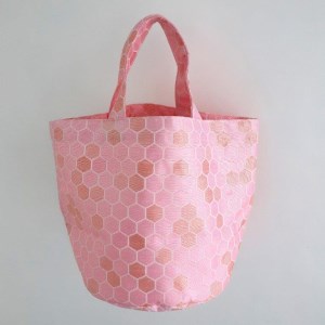 IIYU TEXTILE オケバック＆フロセンウォレット ピンク