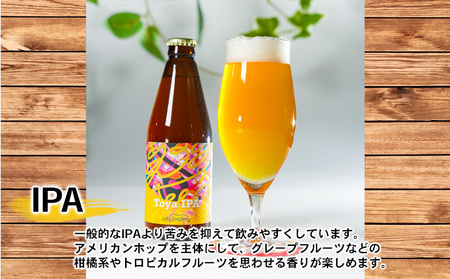 Lake Toya Beer クラフトビール 定番3種6本セット（紙コースター2枚付）4カ月連続お届け お酒 晩酌 柑橘系 飲みやすい 南ドイツスタイル 苦みが少ない フルーティ 