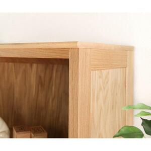旭川家具　山室家具製作所　プロト No.416オープン棚　ナラ 【 国産 無垢 インテリア 木製 収納 ナチュラル キャビネット 書棚  本棚 シェルフリビング ダイニング 北海道 】 _01959