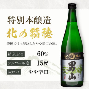 男山　北の稲穂　純米・本醸造（2本セット）_00315