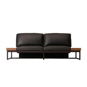 旭川家具 カンディハウス SESTINA LUX ソファー210 ウォルナットCW／BQ-BL_01225