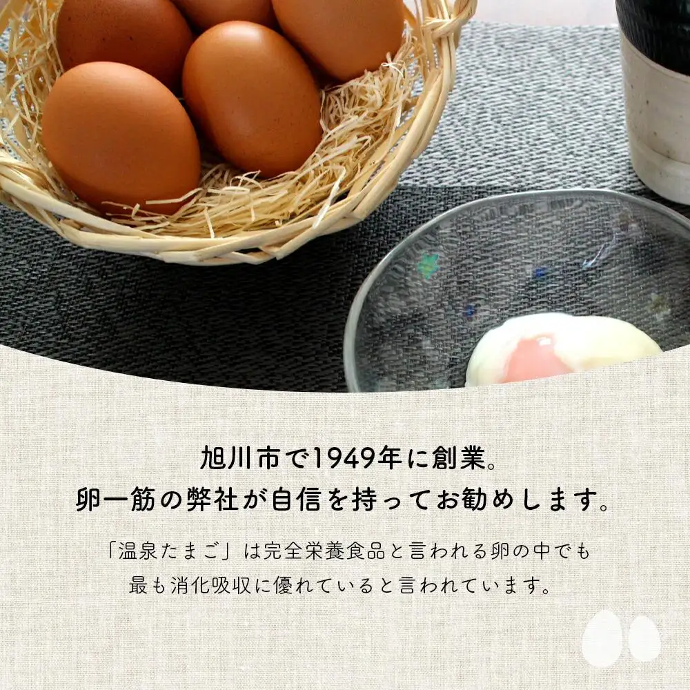 北のたまごや　半熟とろ～り温泉たまご40個と卵かけご飯専用醤油セット_00310