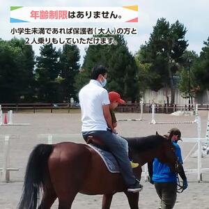 ひき馬体験　4名様分_01540