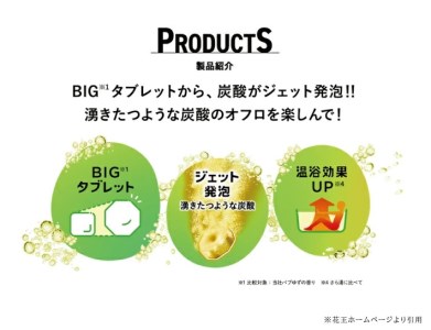 SA2388　花王バブ モンスターバブル NIGHTモード 6錠入×4箱
